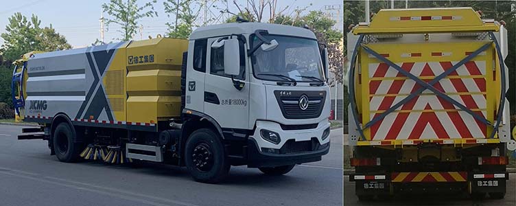 徐工牌XGH5180TSLD6型扫路车