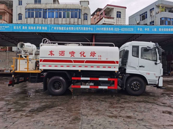 东风牌（12吨）雾炮洒水车【国六排放】广东包牌