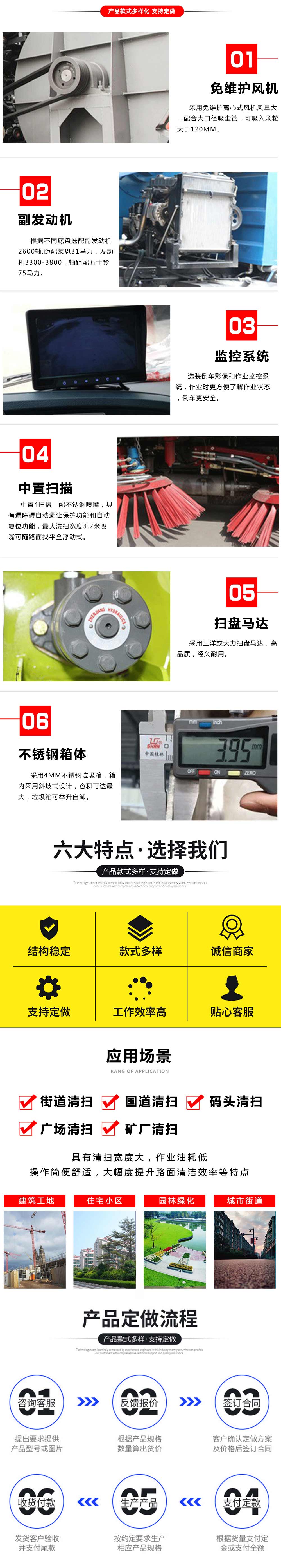 徐工牌XGH5030TSLA6型扫路车